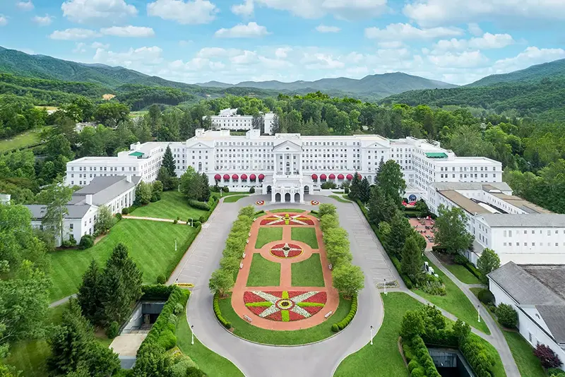 The Greenbrier, White Sulphur Springs, WV photography by Greg Ceo, photo edited by Valentin Sivyakov