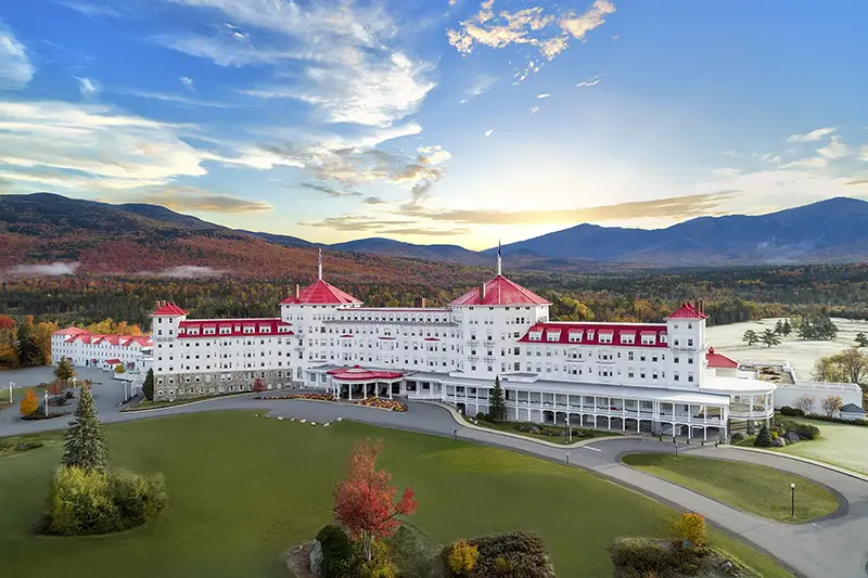 Omni Mount Washington Resort, Bretton Woods, NH photography by Greg Ceo, photo edited by Valentin Sivyakov