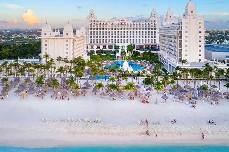Hotel Riu Palace Aruba, Noord, Aruba photography by Greg Ceo, photo edited by Valentin Sivyakov