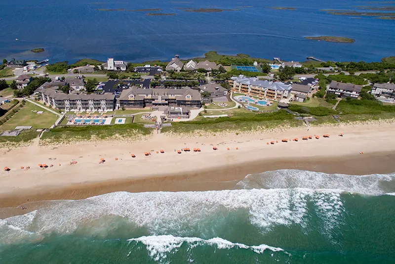 Sanderling Resort, Duck, NC photography by Greg Ceo, photo edited by Valentin Sivyakov