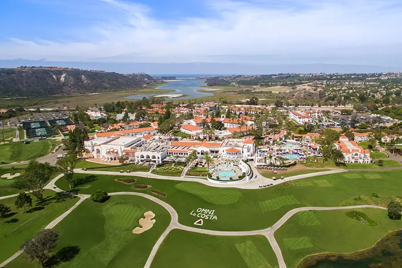Omni La Costa Resort Spa, Carlsbad, CA photography by Greg Ceo, photo edited by Valentin Sivyakov