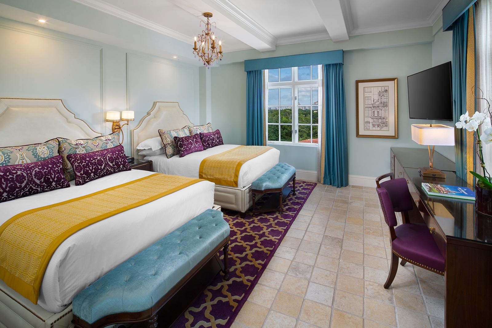 Biltmore Hotel Bedroom Suite Two Queen Beds