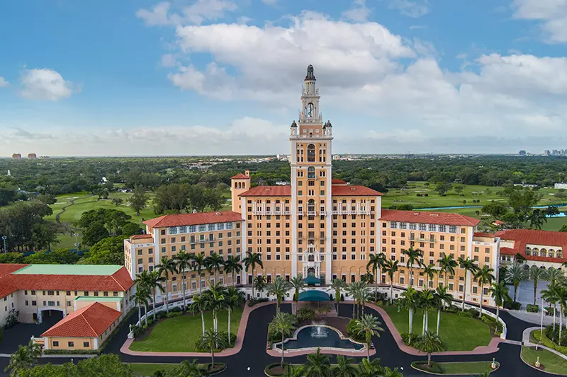 Biltmore Hotel Miami Coral Gables, FL photography by Greg Ceo, photo edited by Valentin Sivyakov