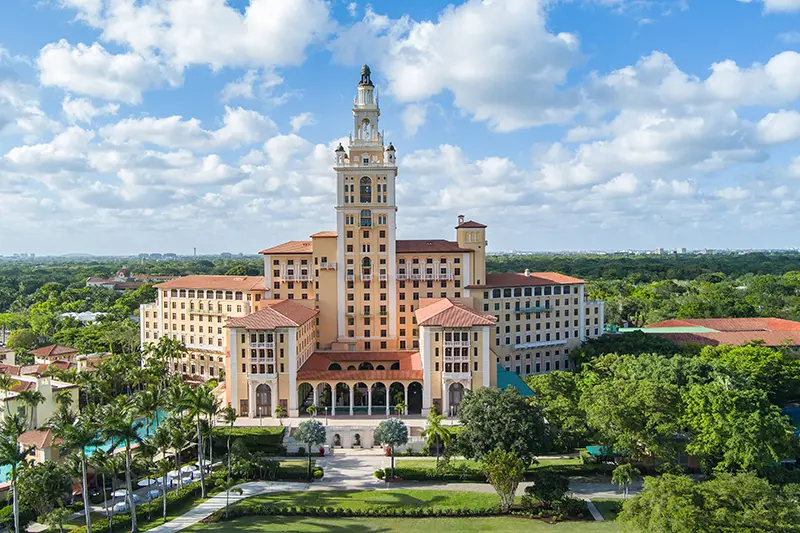 Biltmore Hotel Miami Coral Gables, FL photography by Greg Ceo, photo edited by Valentin Sivyakov