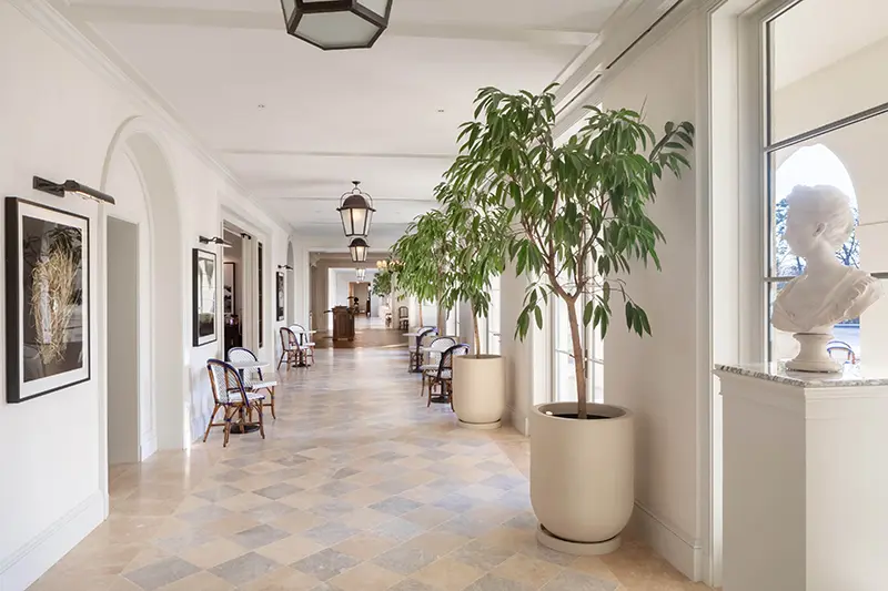 Keswick Hall Keswick Hall Elegant Interior Corridor Resort Hallway Architecture Natural Light Artwork Keswick Virginia Photography Greg Ceo Studio Retouching by Valentin Sivyakov