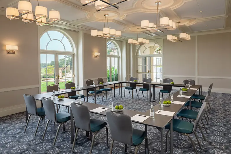 Keswick Hall Keswick Hall Meeting Event Space Conference Room Photography Keswick Virginia Photography Greg Ceo Studio Retouching by Valentin Sivyakov