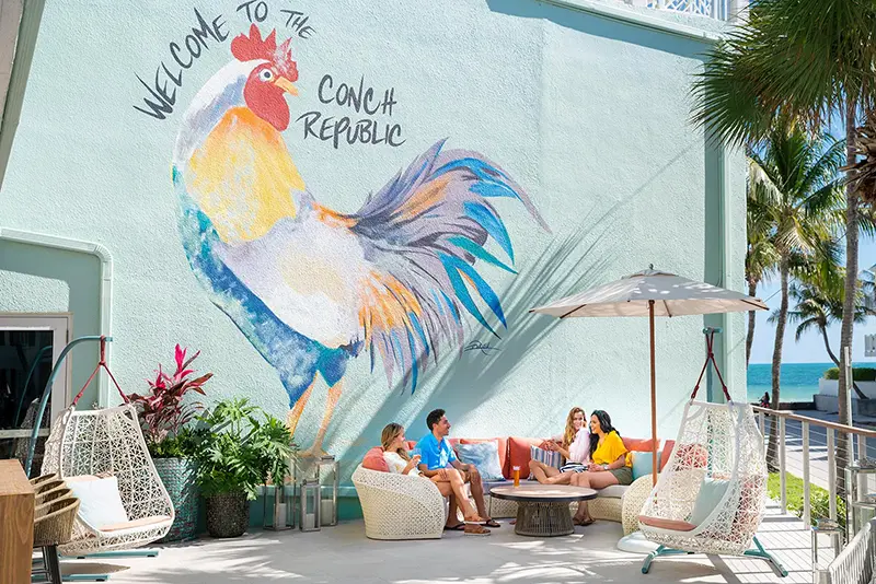 The Reach Key West, Curio Collection by Hilton, Key West, FL photography by Greg Ceo, photo edited by Valentin Sivyakov 