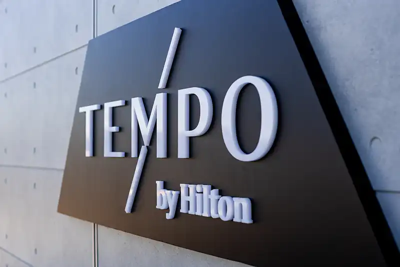 Hilton Tempo, Manassas, VA  Social Media Detail photography by Greg Ceo, photo edited by Valentin Sivyakov