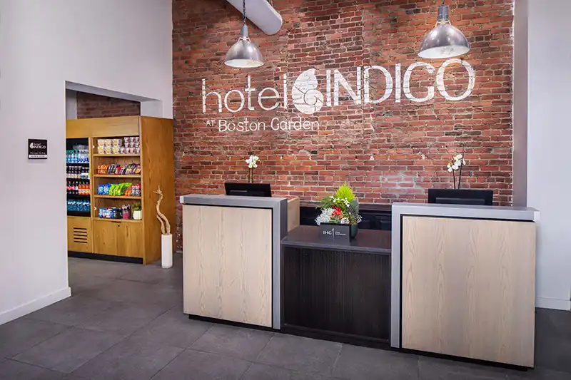 Hotel Indigo Boston Garden, MA photography by Greg Ceo, photo edited by Valentin Sivyakov